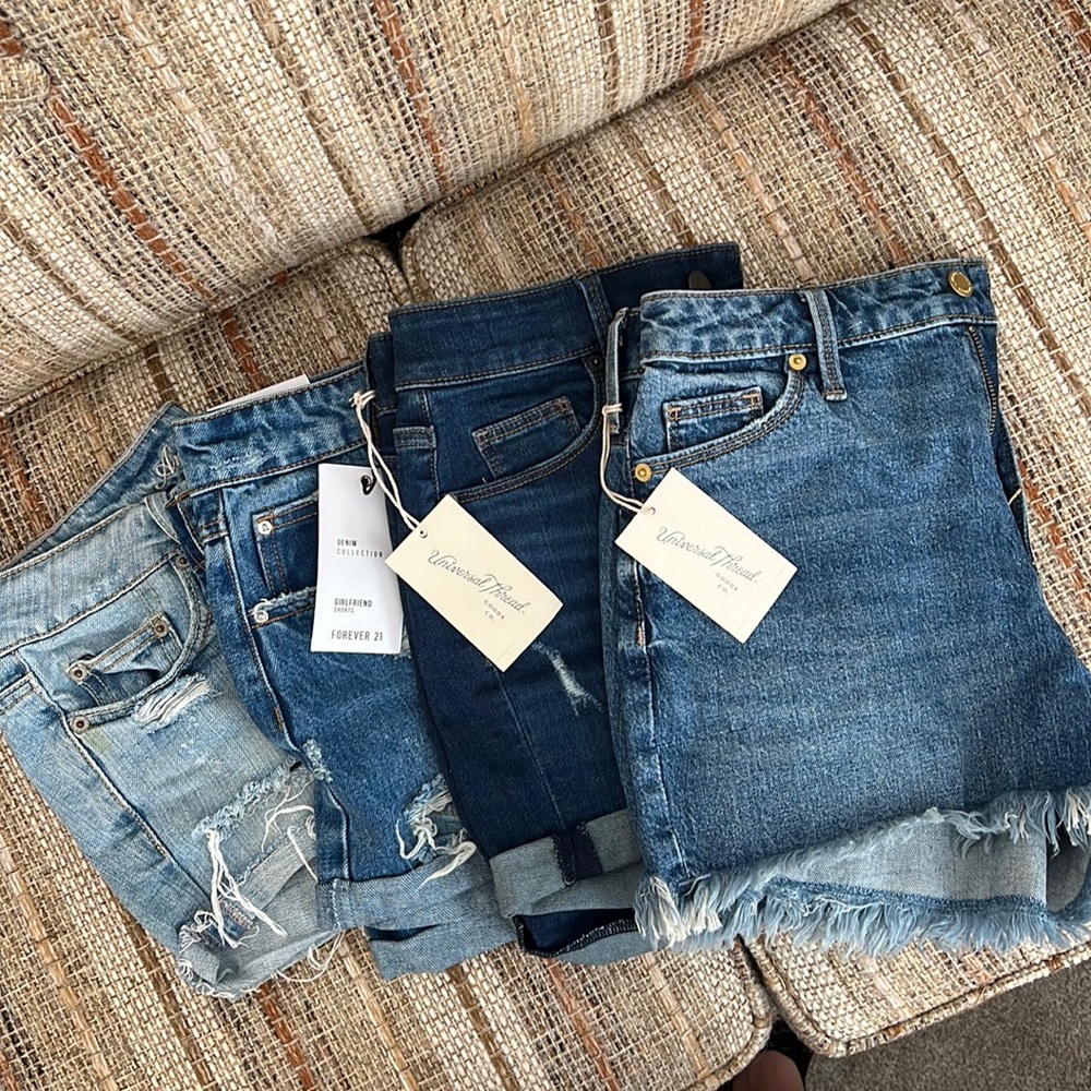 Jean Shorts Bundle (4 shorts)
